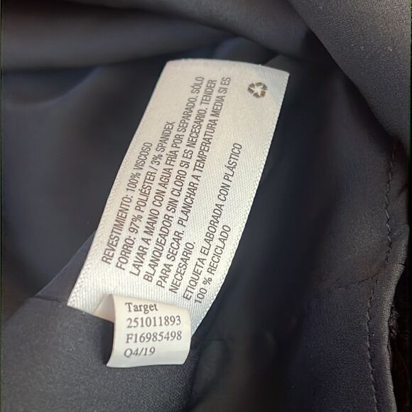 Cushnie x Target black leopard print dress LIMITED EDITION NWT 4 - Picture 7 of 7